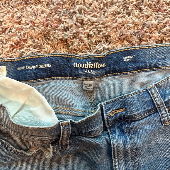 Men’s good fellow & co jeans-straight-38x32 - Picture 3 of 4